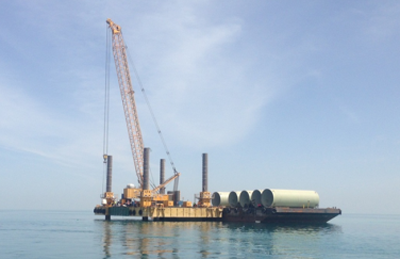 Independent Power Plant 3927 MW Marine Works / Intake and Discharge , Shore Protection