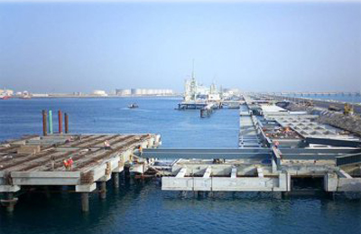 King Fahd Industrial Port , Jubail Construction of Berth No. 54
